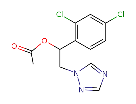 1-acetoxy-1-(2,4-dichloro-phenyl)-2-[1,2,4]triazol-1-yl-ethane