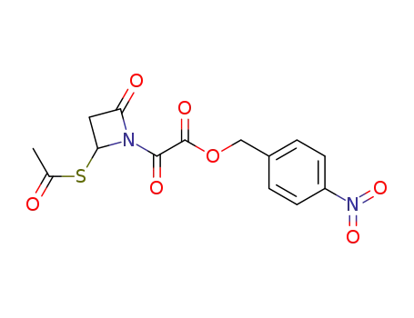 (2-acetylsulfanyl-4-oxo-azetidin-1-yl)-oxo-acetic acid 4-nitro-benzyl ester