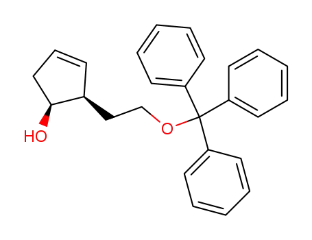 dl-cis-2-(2-hydroxycyclopent-4-enyl)ethanol triphenylmethyl ether