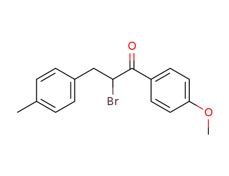 2-Bromo-1-(4-methoxyphenyl)-3-(4-methylphenyl)-1-propanone