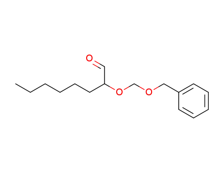 Molecular Structure of 88722-71-8 (Octanal, 2-[(phenylmethoxy)methoxy]-)