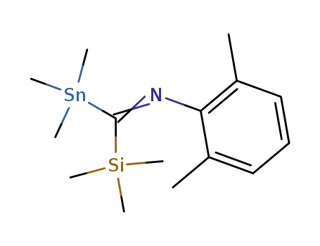 Silane, [[(2,6-dimethylphenyl)imino](trimethylstannyl)methyl]trimethyl-