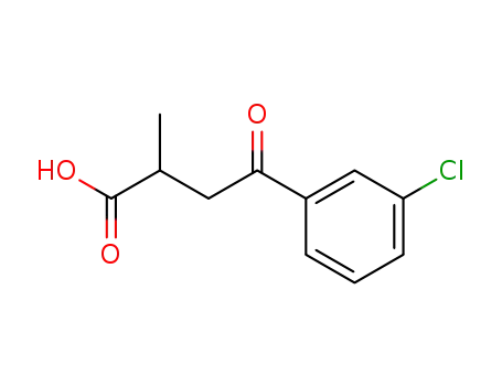 2-METHYL-4-OXO-4-(3'-CHLOROPHENYL)BUTYRIC ACID