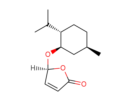 Molecular Structure of 112968-75-9 ((+)-(5S)-5-((+)-menthyl)oxy-2<5H>-furanone)