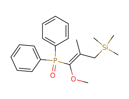 [(E)-3-(Diphenyl-phosphinoyl)-3-methoxy-2-methyl-allyl]-trimethyl-silane
