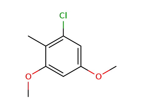 Molecular Structure of 82477-58-5 (Benzene, 1-chloro-3,5-dimethoxy-2-methyl-)