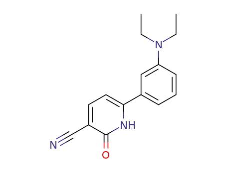 6-(3-diethylamino-phenyl)-2-oxo-1,2-dihydro-pyridine-3-carbonitrile
