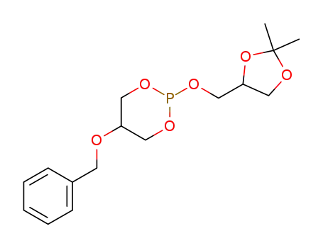 1,3,2-Dioxaphosphorinane,
2-[(2,2-dimethyl-1,3-dioxolan-4-yl)methoxy]-5-(phenylmethoxy)-
