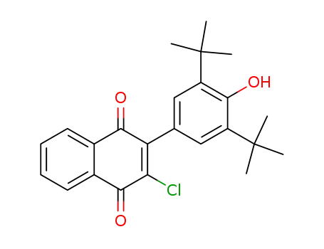 2-Chloro-3-(3,5-ditert-butyl-4-hydroxyphenyl)naphthoquinone