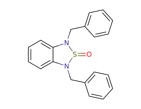 1,3-dibenzyl-1H,3H-2,1,3-benzothiadiazole 2-oxide