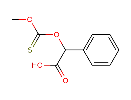 Molecular Structure of 61450-87-1 (Benzeneacetic acid, a-(methoxythioxomethoxy)-)