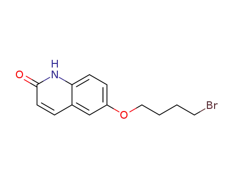 Molecular Structure of 75588-36-2 (2(1H)-Quinolinone, 6-(4-bromobutoxy)-)
