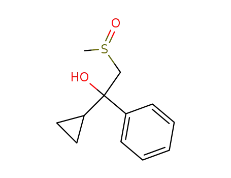 Benzenemethanol, a-cyclopropyl-a-[(methylsulfinyl)methyl]-