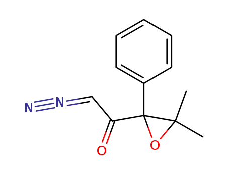 (Z)-2-Diazonio-1-(3,3-dimethyl-2-phenyloxiran-2-yl)ethen-1-olate