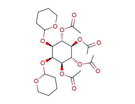 1<sup>(3)</sup>,2-di-O-(2-tetrahydropyranyl)-3<sup>(1)</sup>-4<sup>(6)</sup>,5,6<sup>(4)</sup>-tetra-O-acetyl-sn-myoinositol