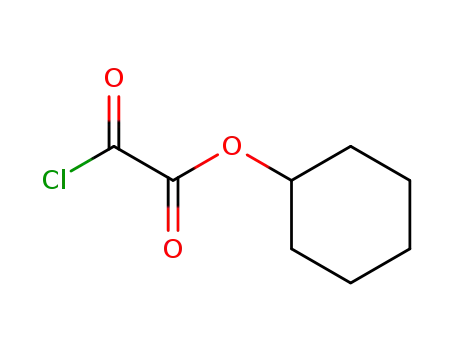 Molecular Structure of 54166-92-6 (Acetic acid, chlorooxo-, cyclohexyl ester)