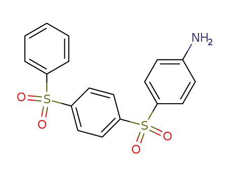 Molecular Structure of 62489-12-7 (Benzenamine, 4-[[4-(phenylsulfonyl)phenyl]sulfonyl]-)