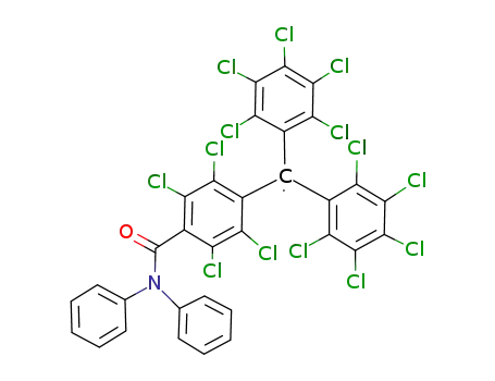 4-(Diphenylcarbamoyl)tetradecachlorotriphenylmethyl Radical