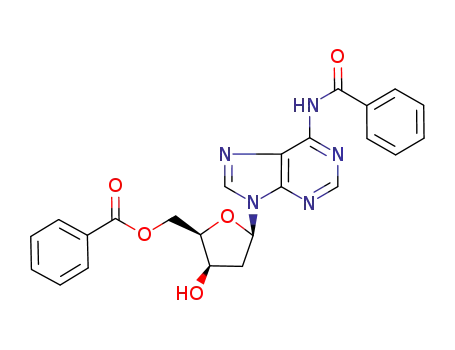 N6-Benzoyl-9-(5-O-benzoyl-2-deoxy-β-D-threo-pentofuranosyl)adenine