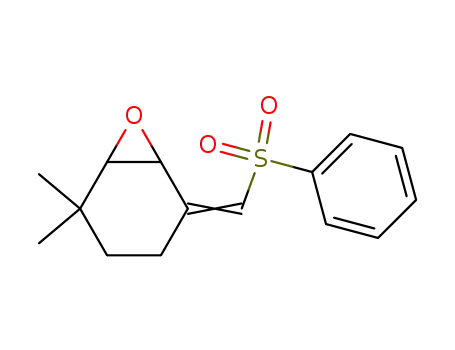 7-Oxabicyclo[4.1.0]heptane, 2,2-dimethyl-5-[(phenylsulfonyl)methylene]-