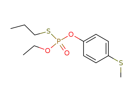 Molecular Structure of 38527-90-1 (SULPROFOS OXON)