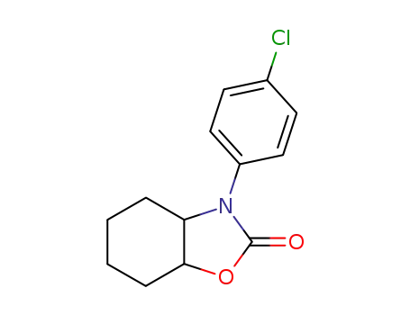 Molecular Structure of 109632-68-0 (3-(4-Chloro-phenyl)-hexahydro-benzooxazol-2-one)