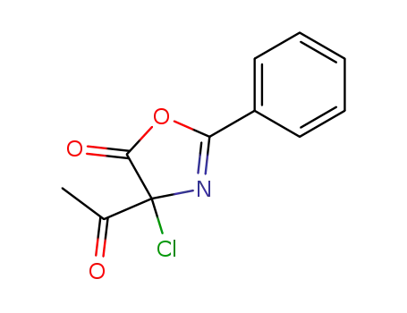 4-acetyl-4-chloro-2-phenyloxazol-5(4H)-one