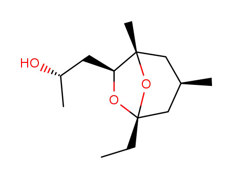 (S)-1-((1S,3R,5R,7S)-5-Ethyl-1,3-dimethyl-6,8-dioxa-bicyclo[3.2.1]oct-7-yl)-propan-2-ol