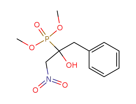 Phosphonic acid, [1-hydroxy-1-(nitromethyl)-2-phenylethyl]-, dimethyl
ester