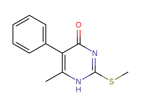 6-Methyl-2-methylsulfanyl-5-phenyl-1H-pyrimidin-4-one