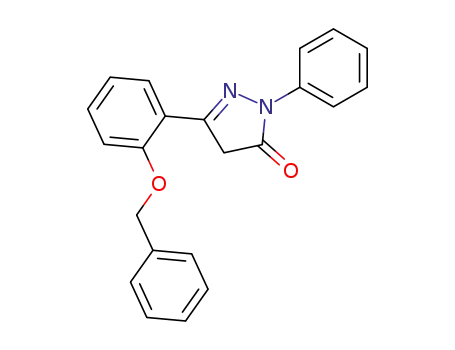 5-(2-Benzyloxy-phenyl)-2-phenyl-2,4-dihydro-pyrazol-3-one
