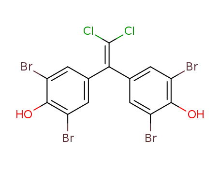 1,1-bis(4-hydroxy-3,5-dibromophenyl)-2,2-dichloroethylidene