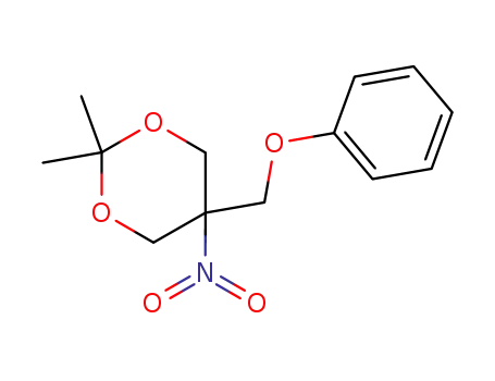 2,2-DIMETHYL-5-NITRO-5-PHENOXYMETHYL-1,3-DIOXANE