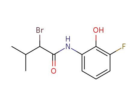 Butanamide, 2-bromo-N-(3-fluoro-2-hydroxyphenyl)-3-methyl-
