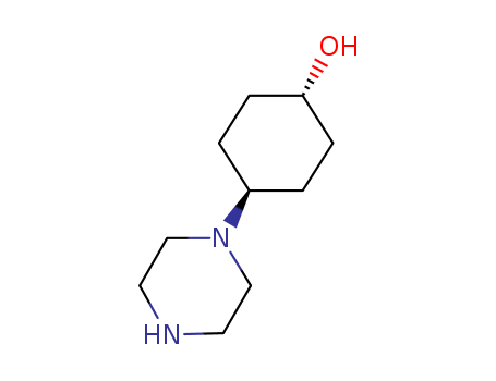 Cyclohexanol, 4-(1-piperazinyl)-, trans- (9CI)