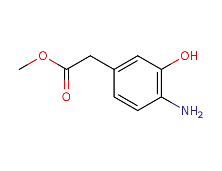 Molecular Structure of 353525-11-8 (methyl (4-amino-3-hydroxyphenyl)acetate)