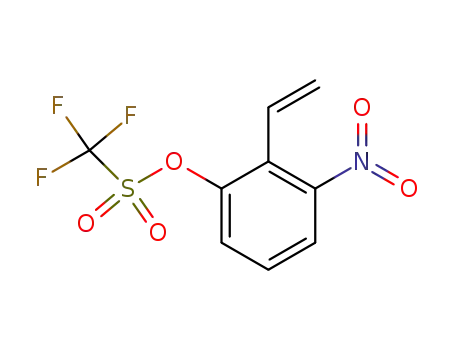 Methanesulfonic acid, trifluoro-, 2-ethenyl-3-nitrophenyl ester
