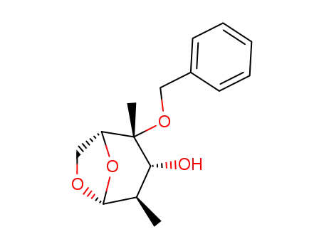 1,6-anhydro-2-desoxy-2,4-di-C-methyl-4-O-benzyl-β-D-galactopyranose