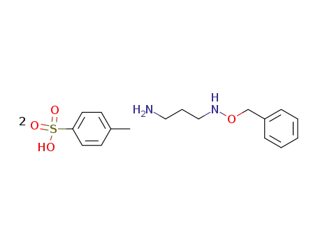 1-Amino-3-<(benzyloxy)amino>propane p-Toluenesulfonic Acid Double Salt