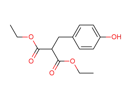 3-(4-hydroxyphenyl)-2-ethoxycarbonyl-propionic acid ethyl ester