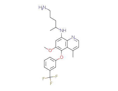 N~2~-{6-methoxy-4-methyl-5-[3-(trifluoromethyl)phenoxy]quinolin-8-yl}pentane-1,2-diamine