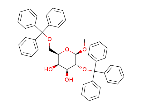 methyl 2,6-di-O-trityl-β-D-galactopyranoside