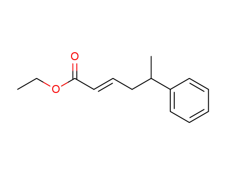 Molecular Structure of 83565-88-2 (2-Hexenoic acid, 5-phenyl-, ethyl ester, (2E)-)