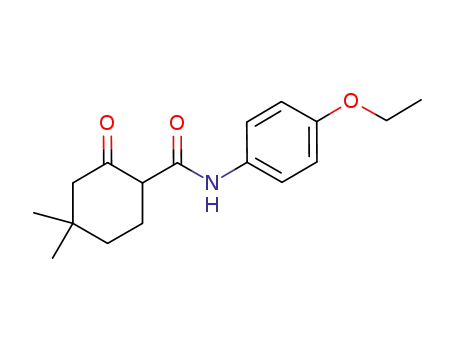 Molecular Structure of 873333-90-5 (Cyclohexanecarboxamide, N-(4-ethoxyphenyl)-4,4-dimethyl-2-oxo-)