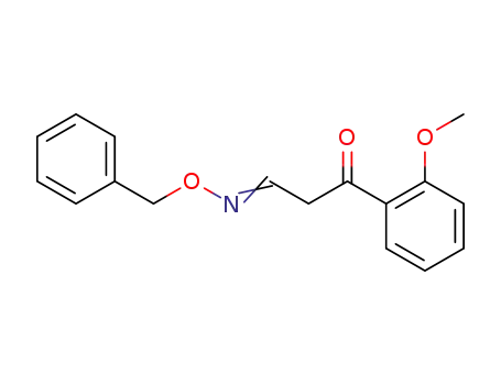 2-Propen-1-one, 1-(2-methoxyphenyl)-3-[(phenylmethoxy)amino]-, (Z)-