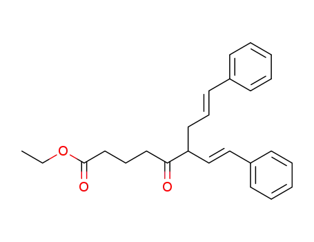 Ethyl 5-oxo-9-phenyl-6-(β-styryl)-8-nonenoate