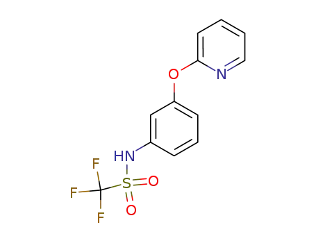 C,C,C-Trifluoro-N-[3-(pyridin-2-yloxy)-phenyl]-methanesulfonamide