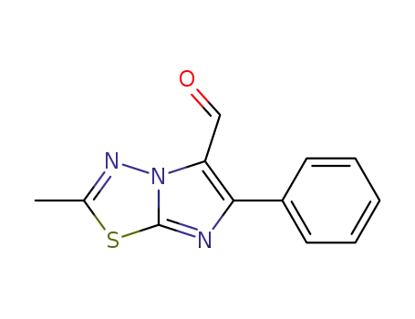 2-methyl-6-phenylimidazo<2,1-b>-1,3,4-thiadiazole-5-carboxaldehyde
