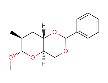 methyl 4,6-O-benzylidene-2,3-dideoxy-2-C-methyl-α-D-arabino-hexo pyranoside
