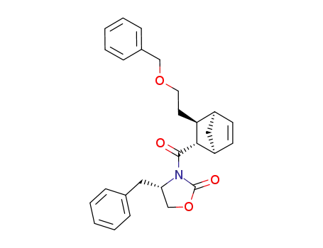 (S)-4-Benzyl-3-[(1S,2S,3S,4R)-3-(2-benzyloxy-ethyl)-bicyclo[2.2.1]hept-5-ene-2-carbonyl]-oxazolidin-2-one
